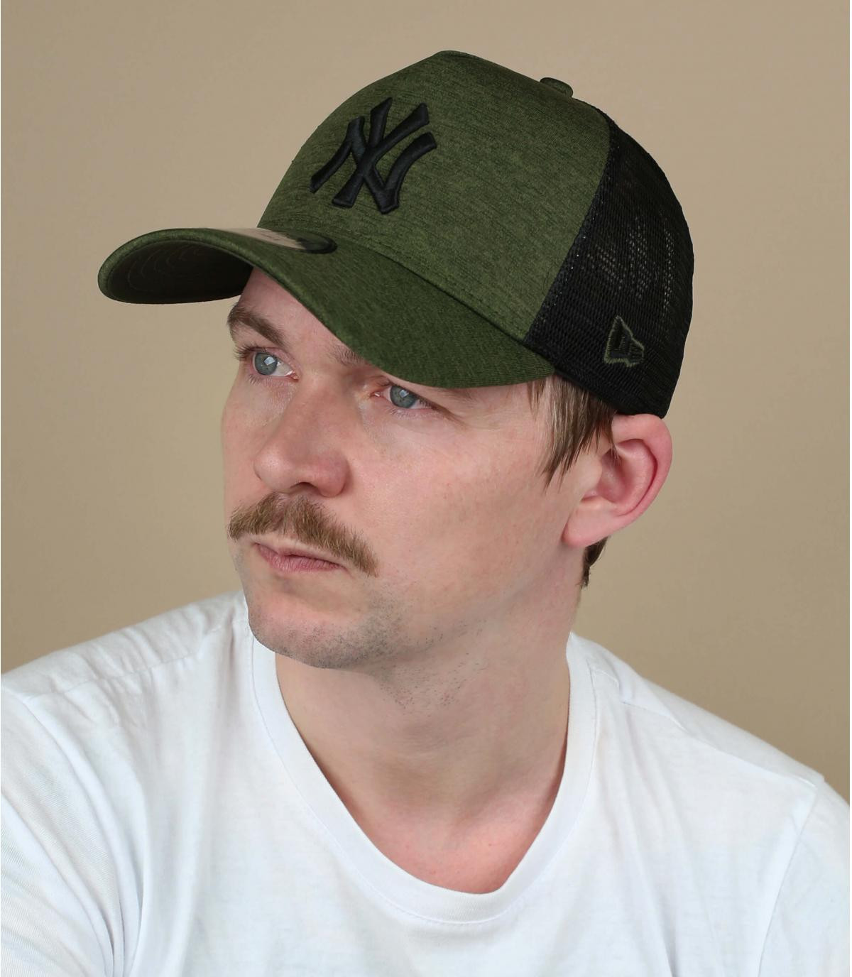 black green NY trucker Trucker Shadow Tech NY olive black